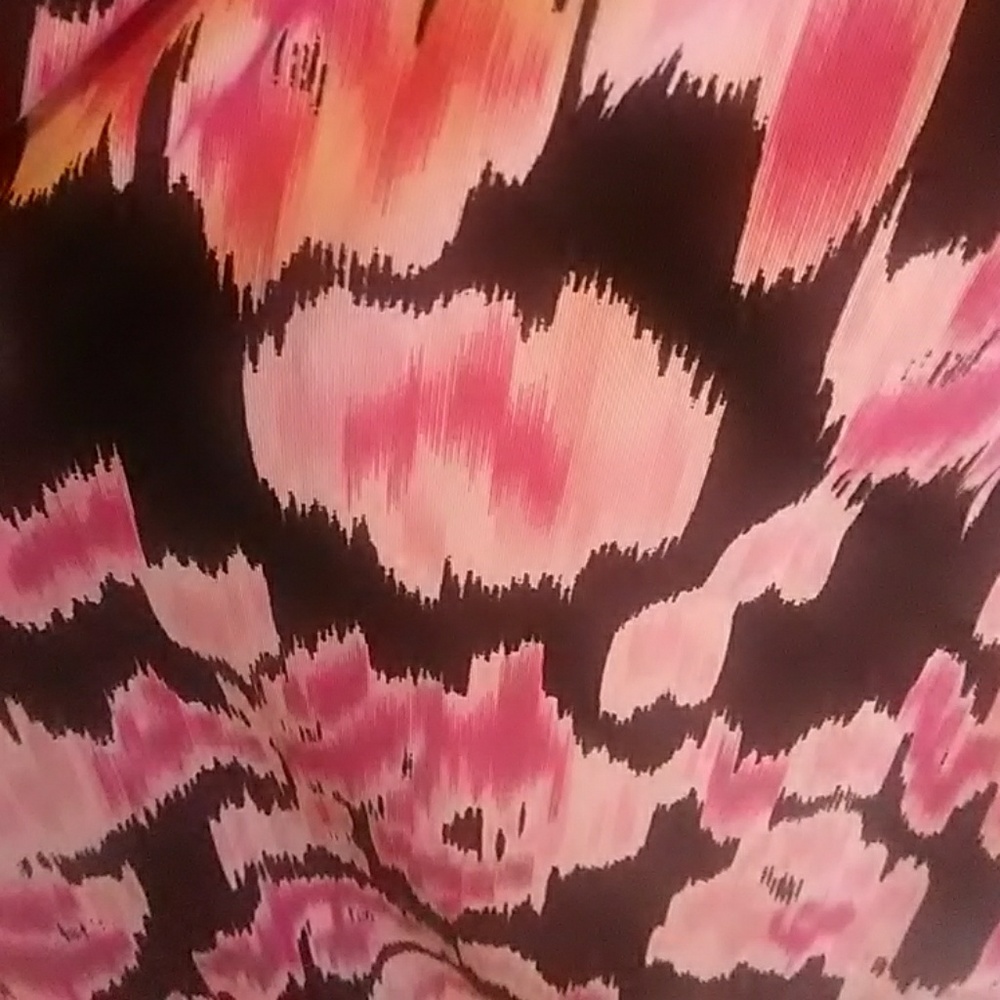 INC pink black dress - Picture 3 of 8